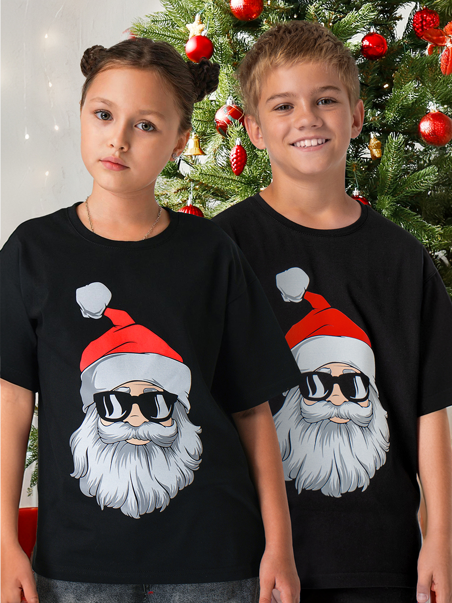 Футболка HappyFox HF0178SPPсанта.черный - фото 2