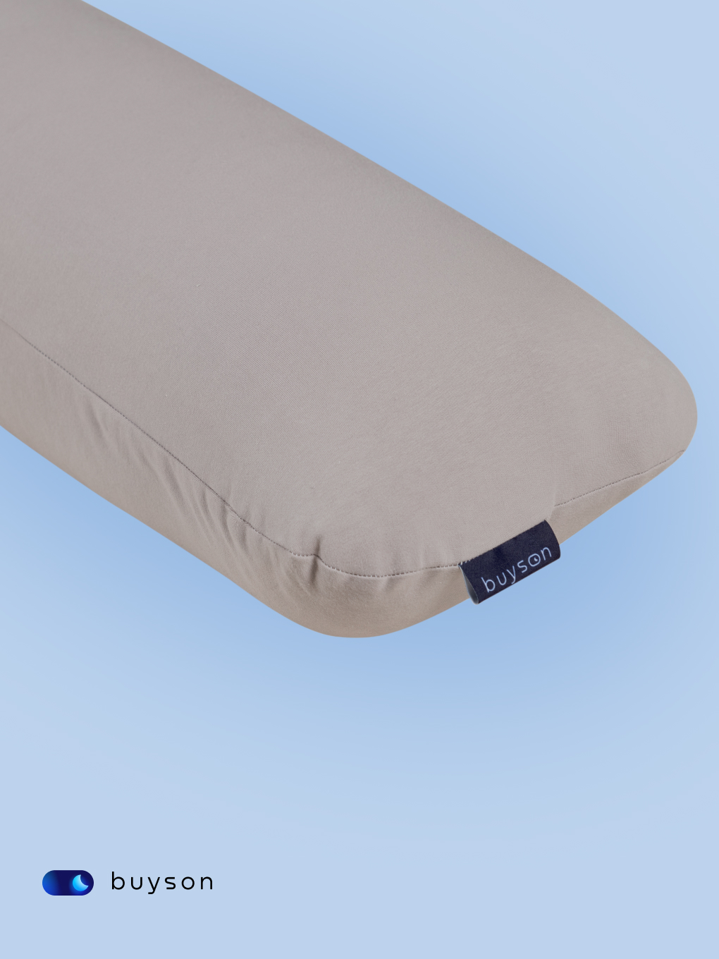 Подушка для беременных buyson БайКомфи серая 35 x 160 см - фото 6