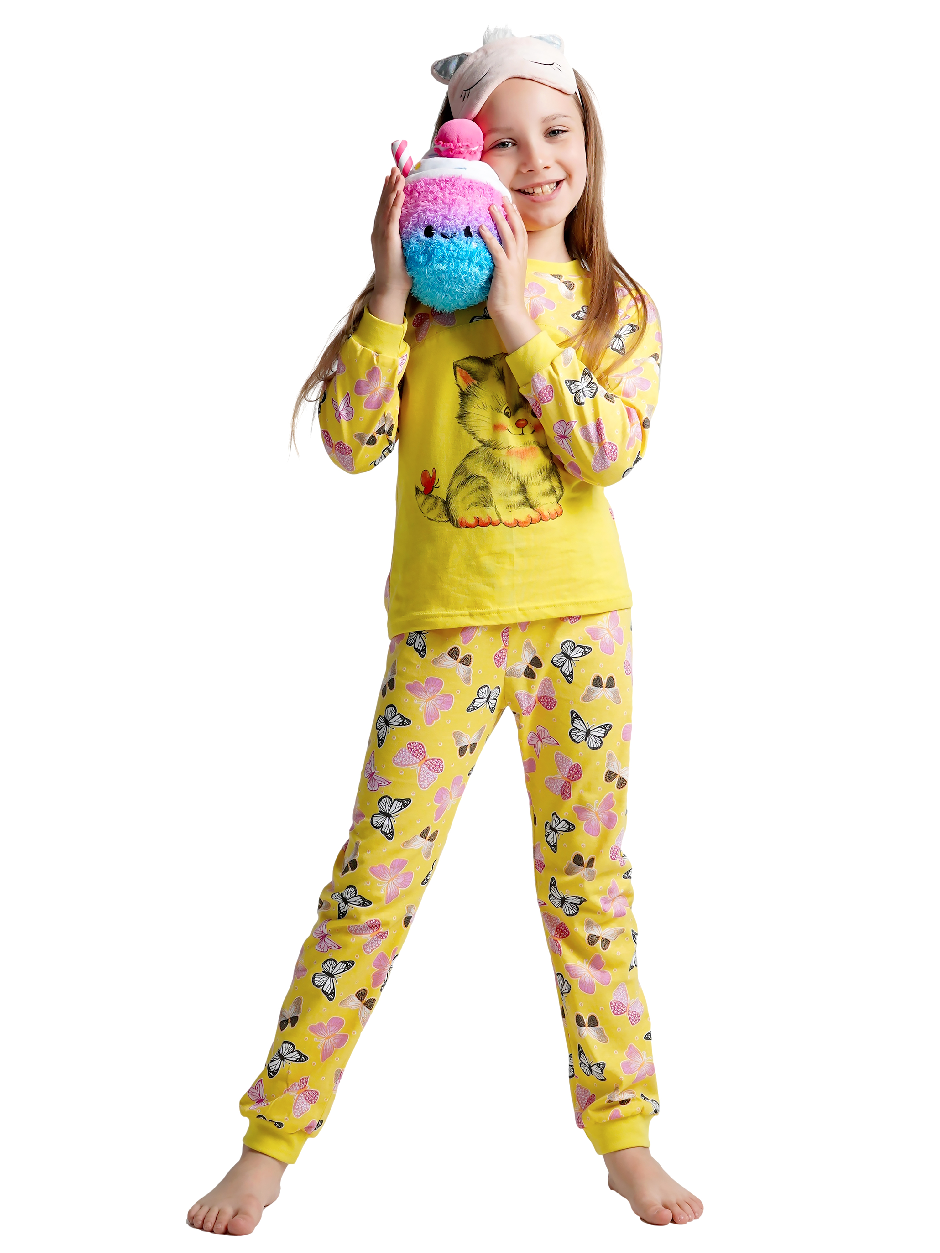 Пижама ДО-Детская Одежда 0025К/желтый - фото 9