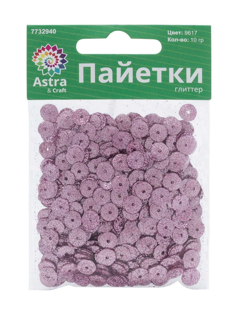 Набор для творчества Astra Craft бисер Пайетки - фото 6