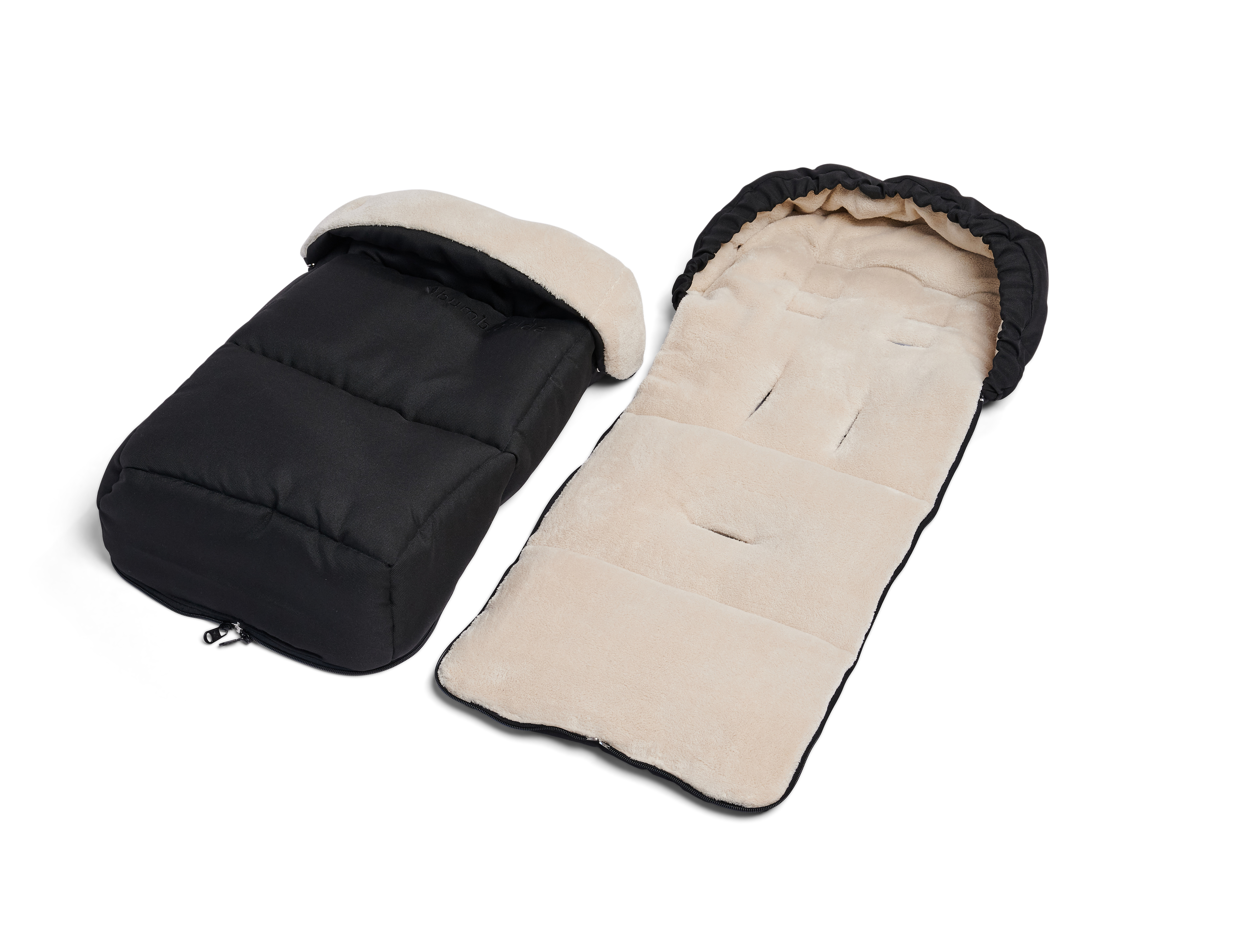 Конверт в коляску Bumbleride Winter Footmuff Трансформер черный - фото 3