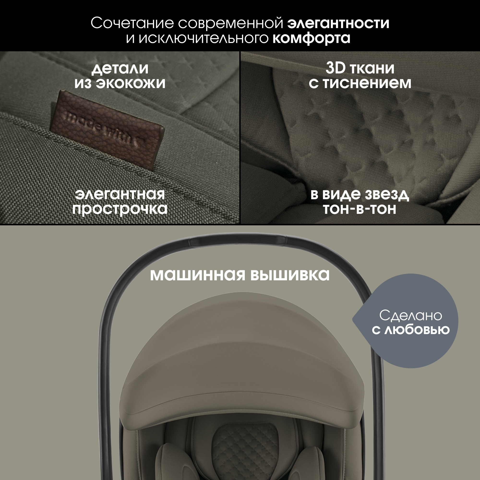 Автокресло Britax Roemer Baby-Safe Pro Lux 0+/1 (0-18 кг) хаки - фото 14