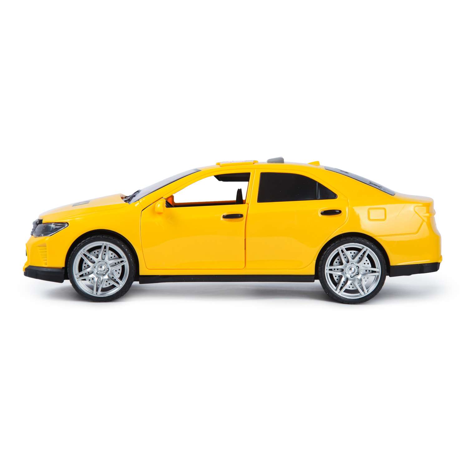 Автомобиль Mobicaro Такси 1:14 желтый 666-21Q - фото 6