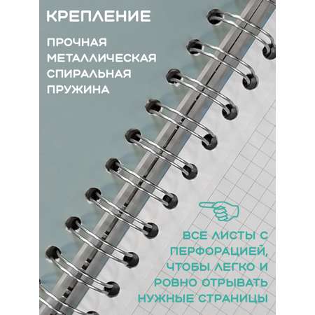 Общая тетрадь KEYROAD клетка 96 лист.