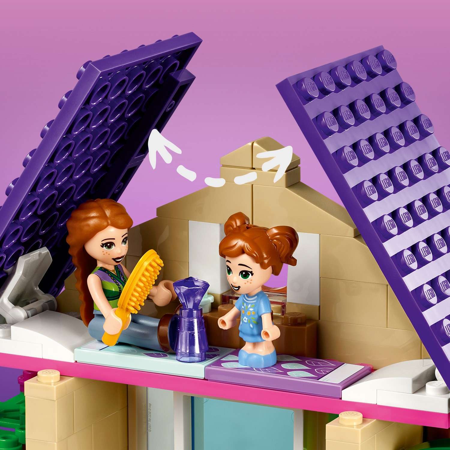 Конструктор LEGO Friends Домик в лесу блочный - фото 11