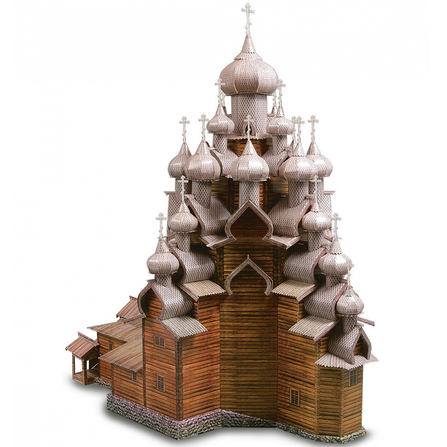 Сборная модель Умная бумага Архитектура Кижи 151 - фото 1