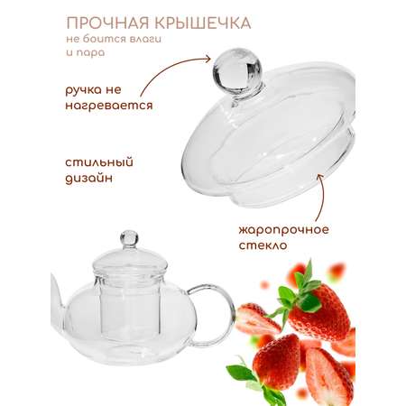 Чайник заварочный стеклянный Multistore 600 мл