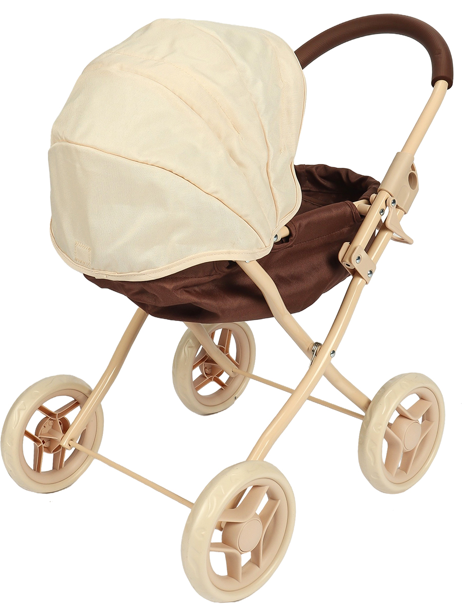 Коляска-люлька для кукол Рыжий кот 9325A-BB - фото 1