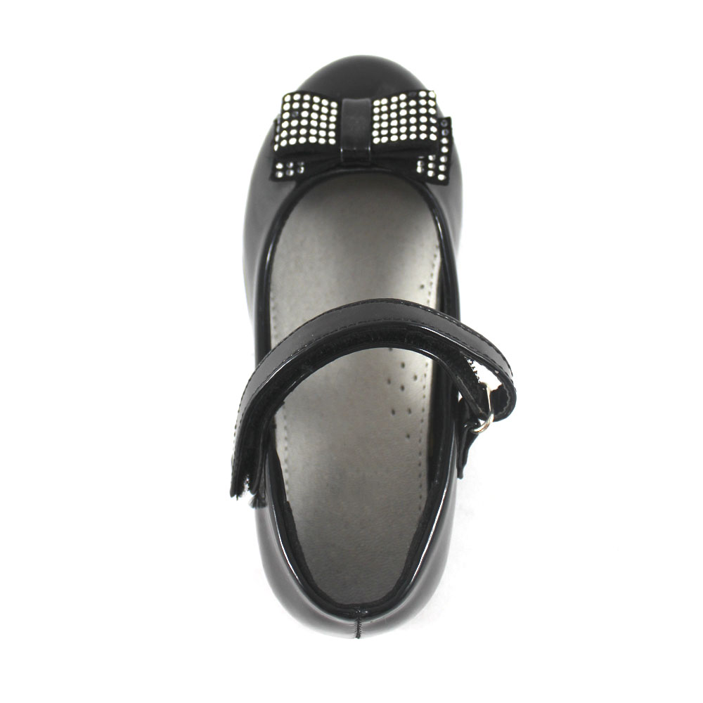 Туфли Europen R209013916-СВ EUROPEN Туфли для девочки,черный лак - фото 3