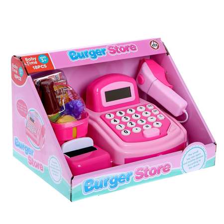 Игровой набор Sima-Land касса, продукты