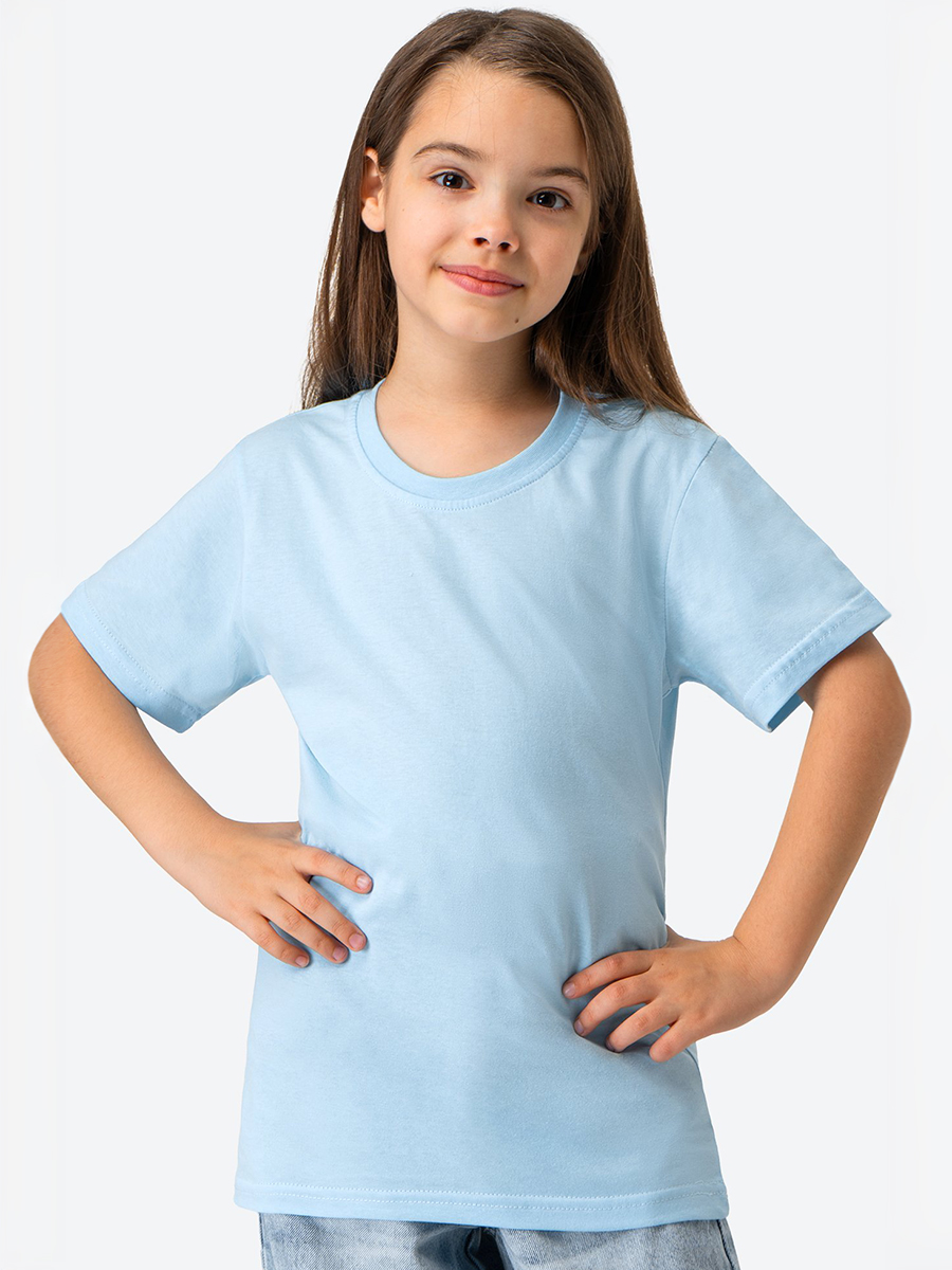 Футболка 3 шт HappyFox HF5501N3белый.голубой.ментоловый - фото 6