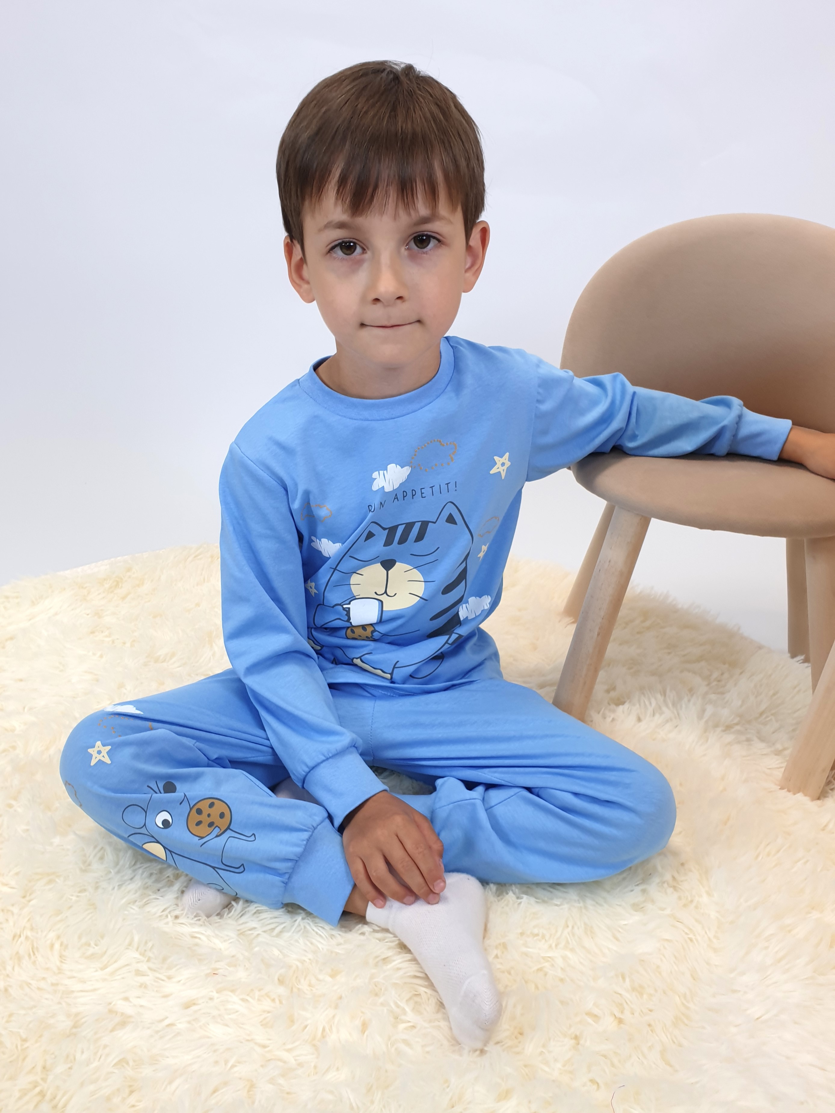 Пижама Luneva 8-67-4. - фото 5