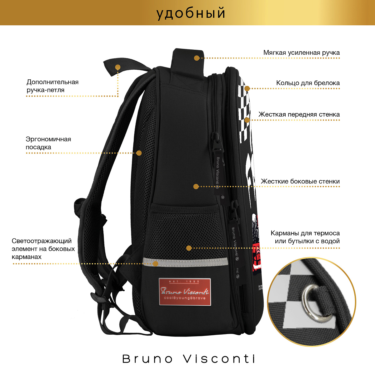 Рюкзак Bruno Visconti - фото 7