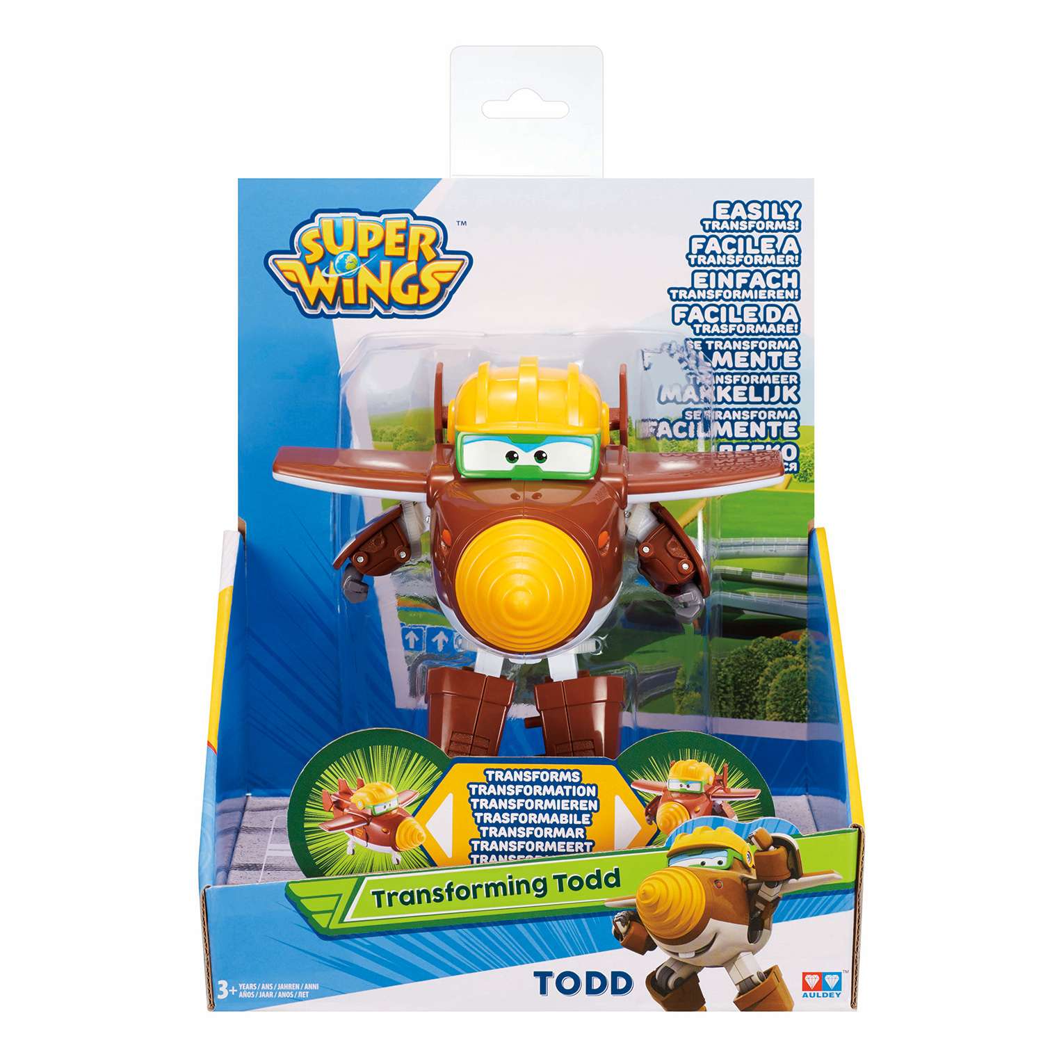 Самолет Super Wings Трансформер Тодд EU720222 - фото 6
