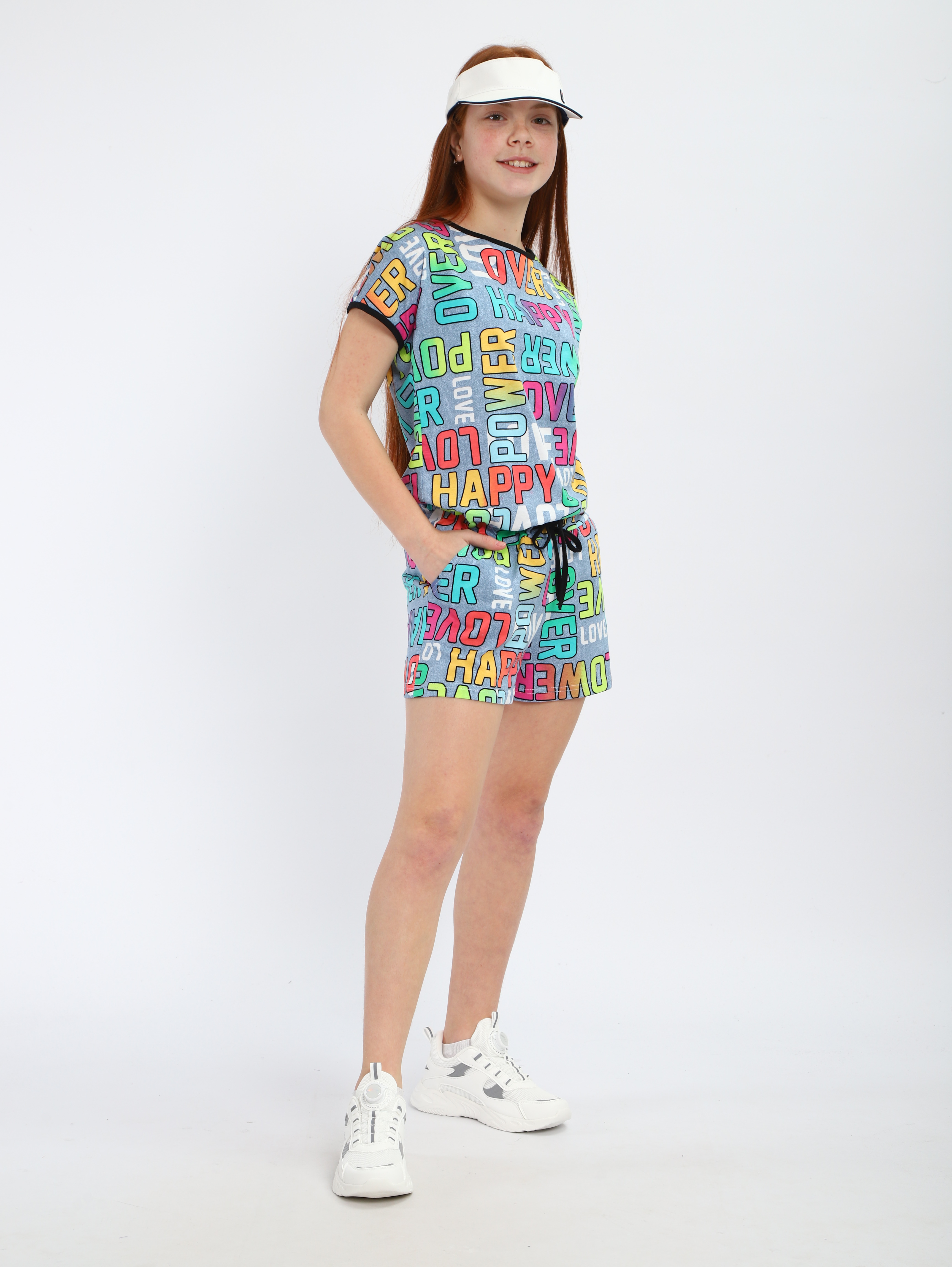 Комбинезон ЛАДОШКИ Комбинезон Лола буквы индиго - фото 12