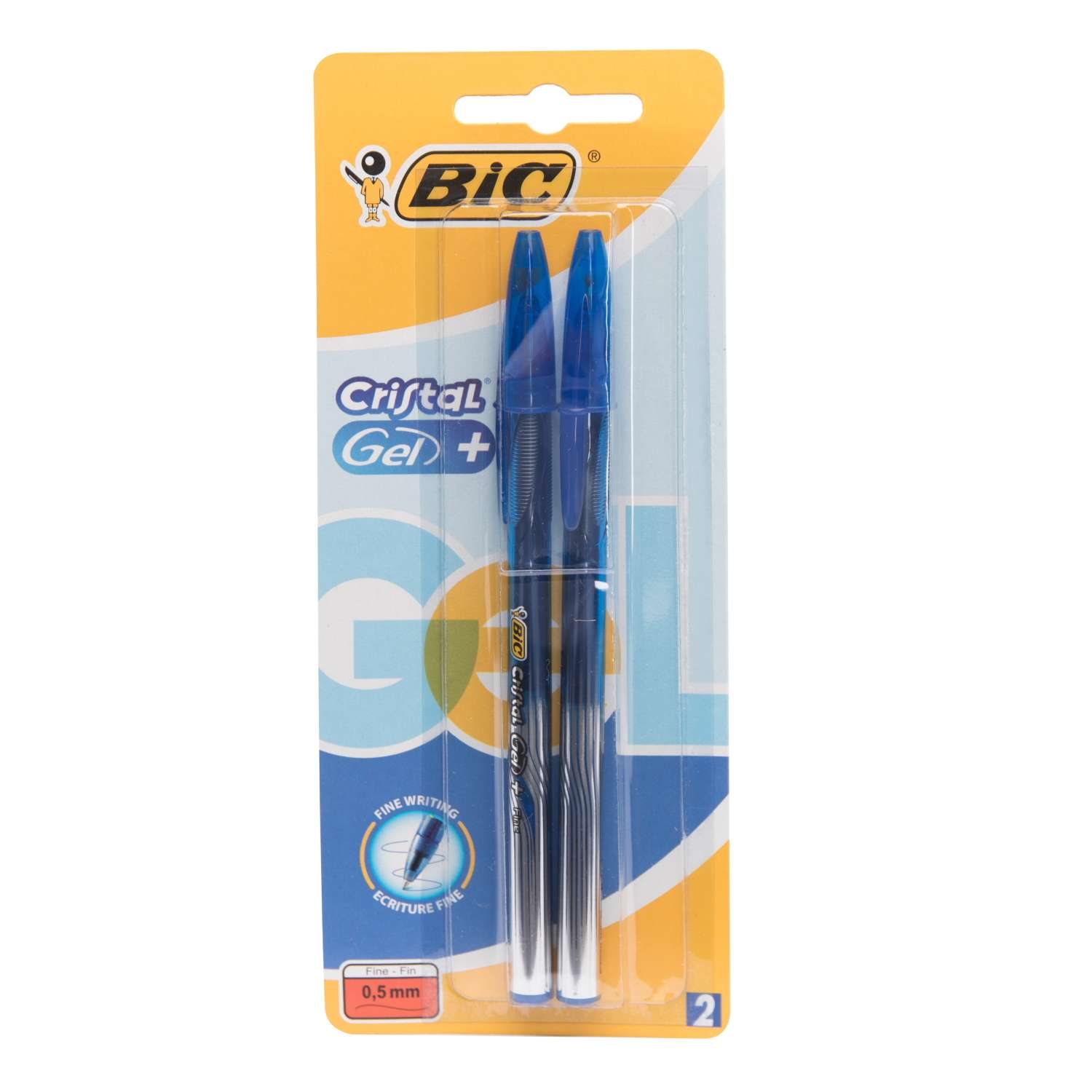 Ручка гелевая BIC 2 шт. - фото 3