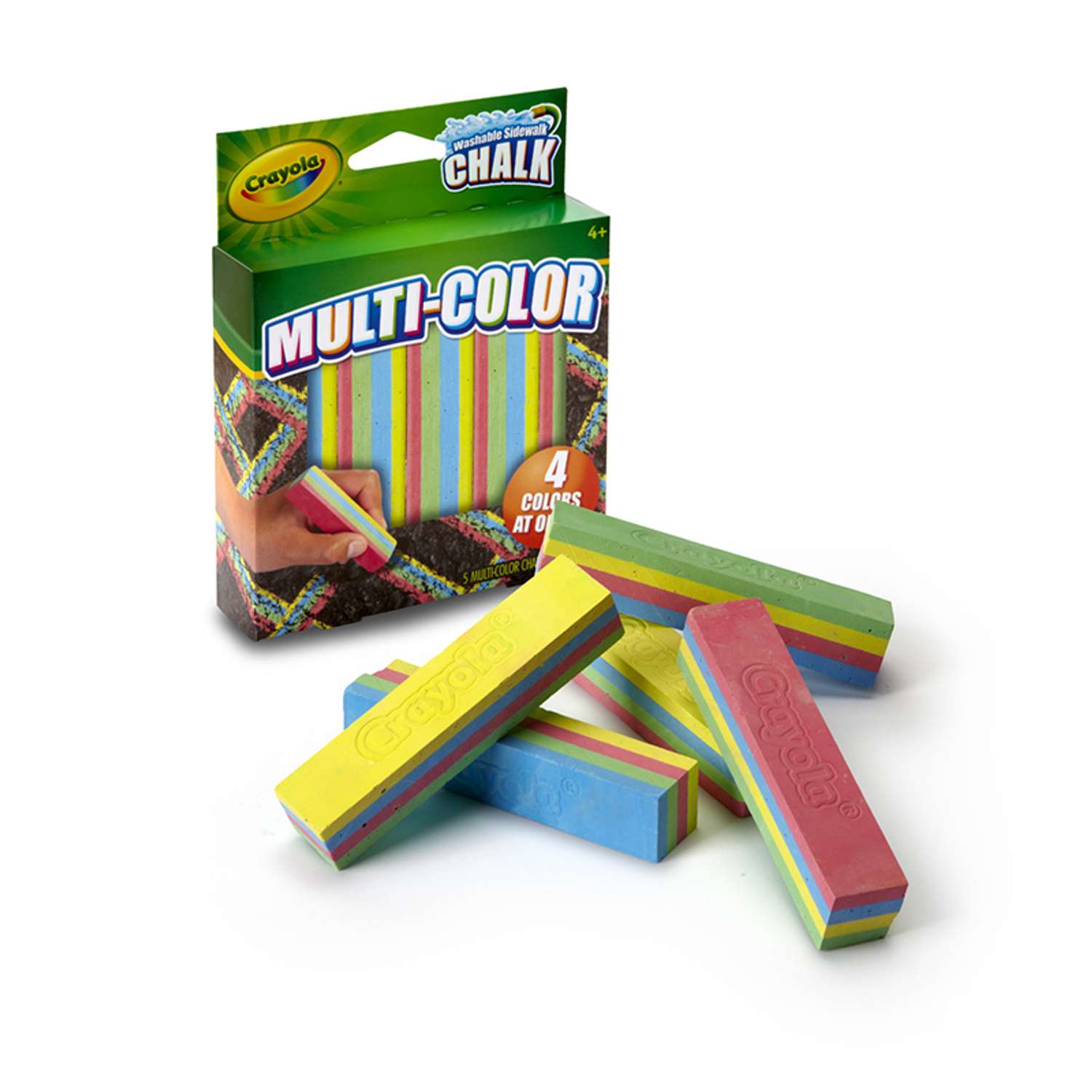 Мел сухой Crayola 5 шт. - фото 1