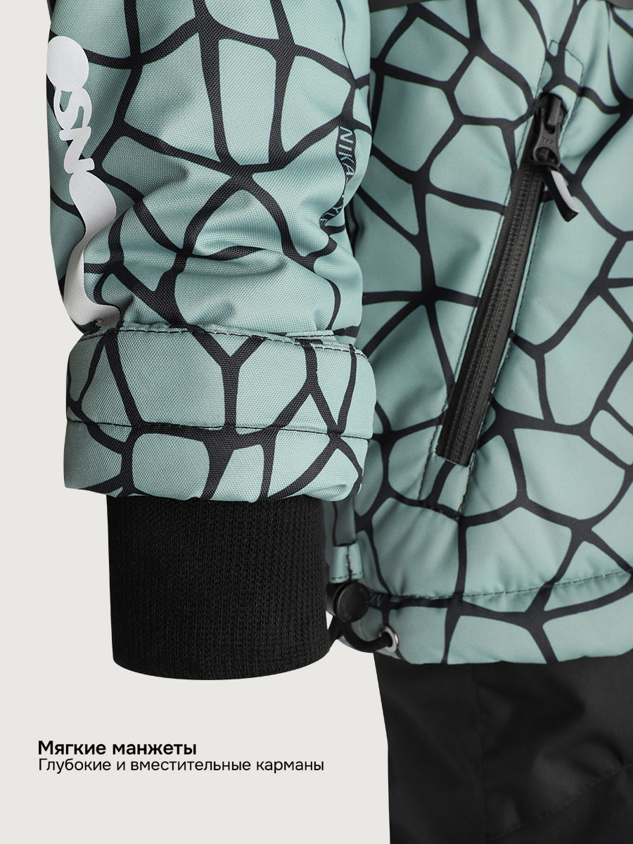 Костюм NIKASTYLE 7з2725 полынь/черный - фото 15