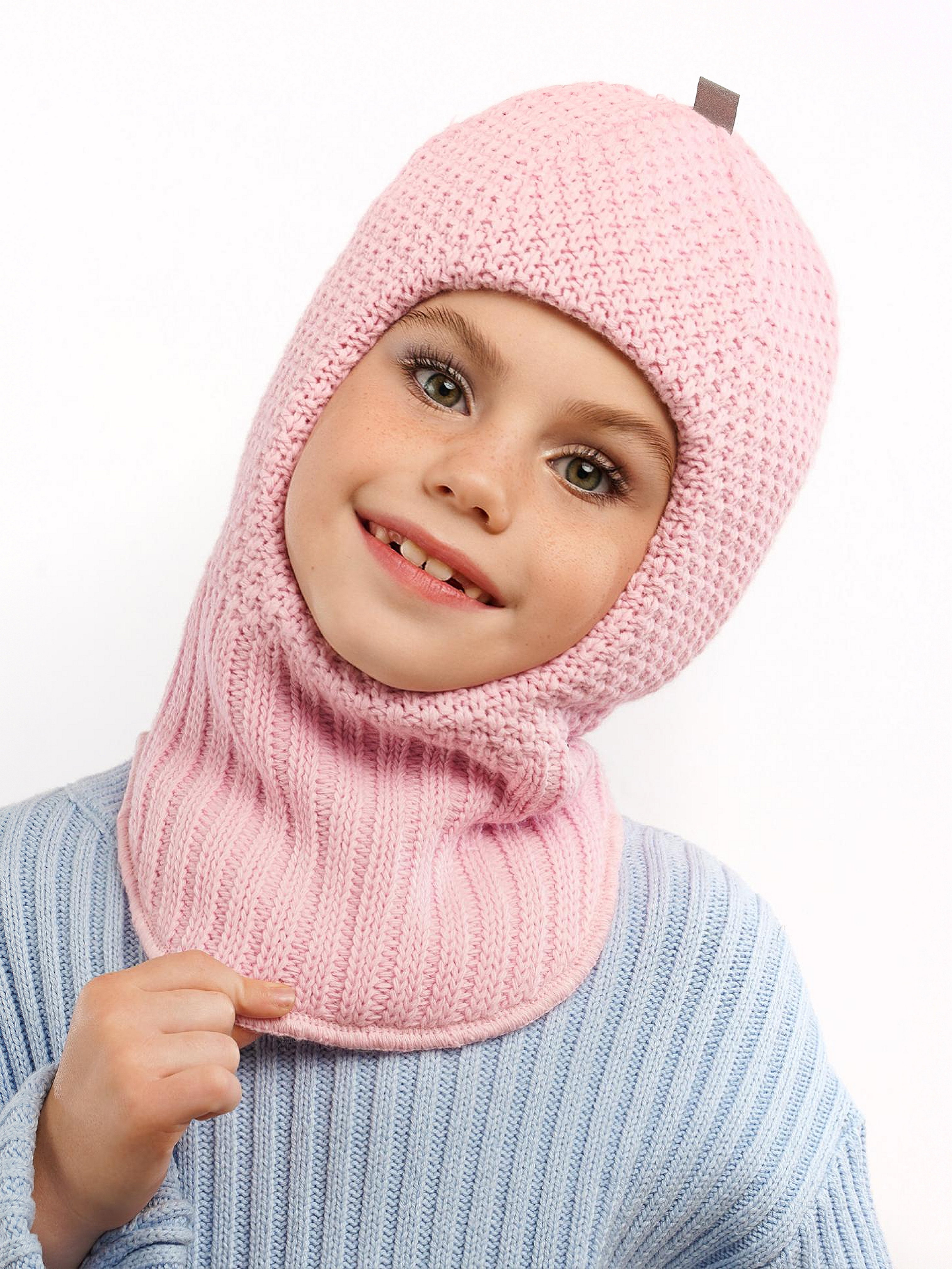 Шапка-шлем ПриКиндер U-W233901 Цвет: Розовый - фото 14