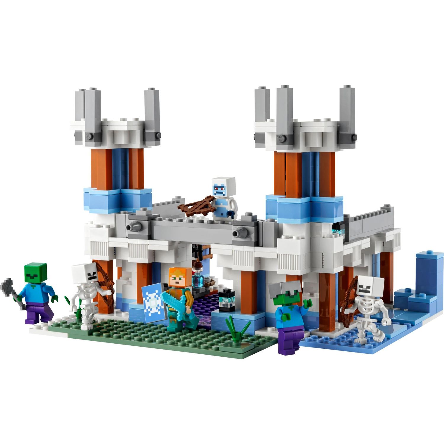 Конструктор LEGO Minecraft Ледяной дворец - фото 2