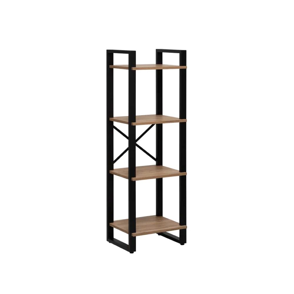 Стеллаж Leset Стилвуд 114 Черный/Дуб крафт золотой - фото 10