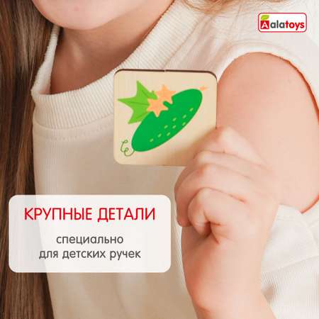 Пазл Alatoys деревянный в ассортименте