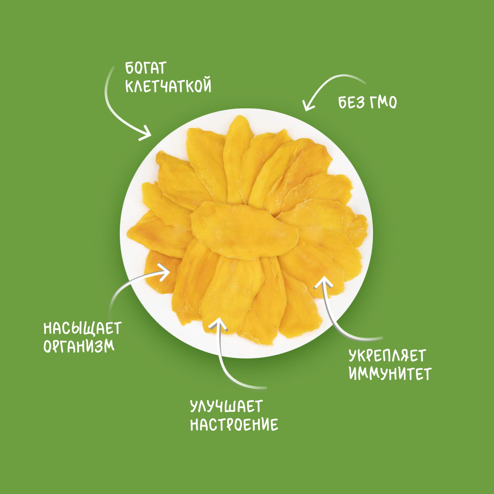 Манго сушеное King nafoods из Вьетнама - фото 2