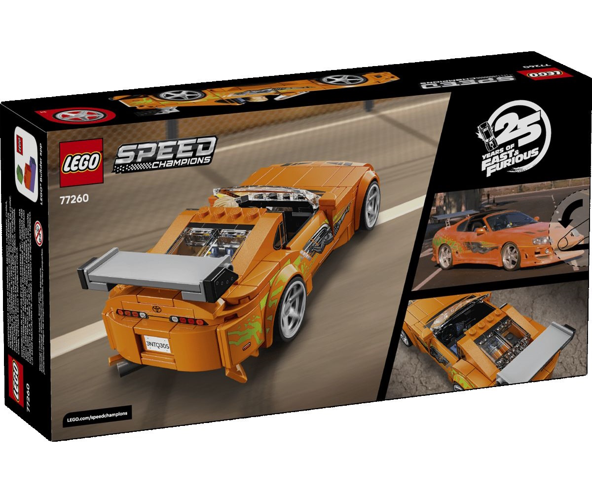 Конструктор LEGO Speed Champions Форсаж Тойота Супра МК 292 дет. - фото 5