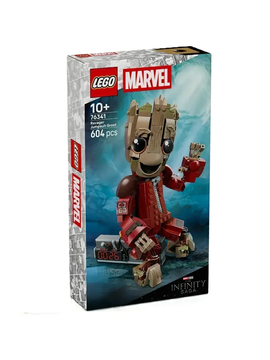 Конструктор LEGO Marvel Super Heroes Грут 604 дет. - фото 4