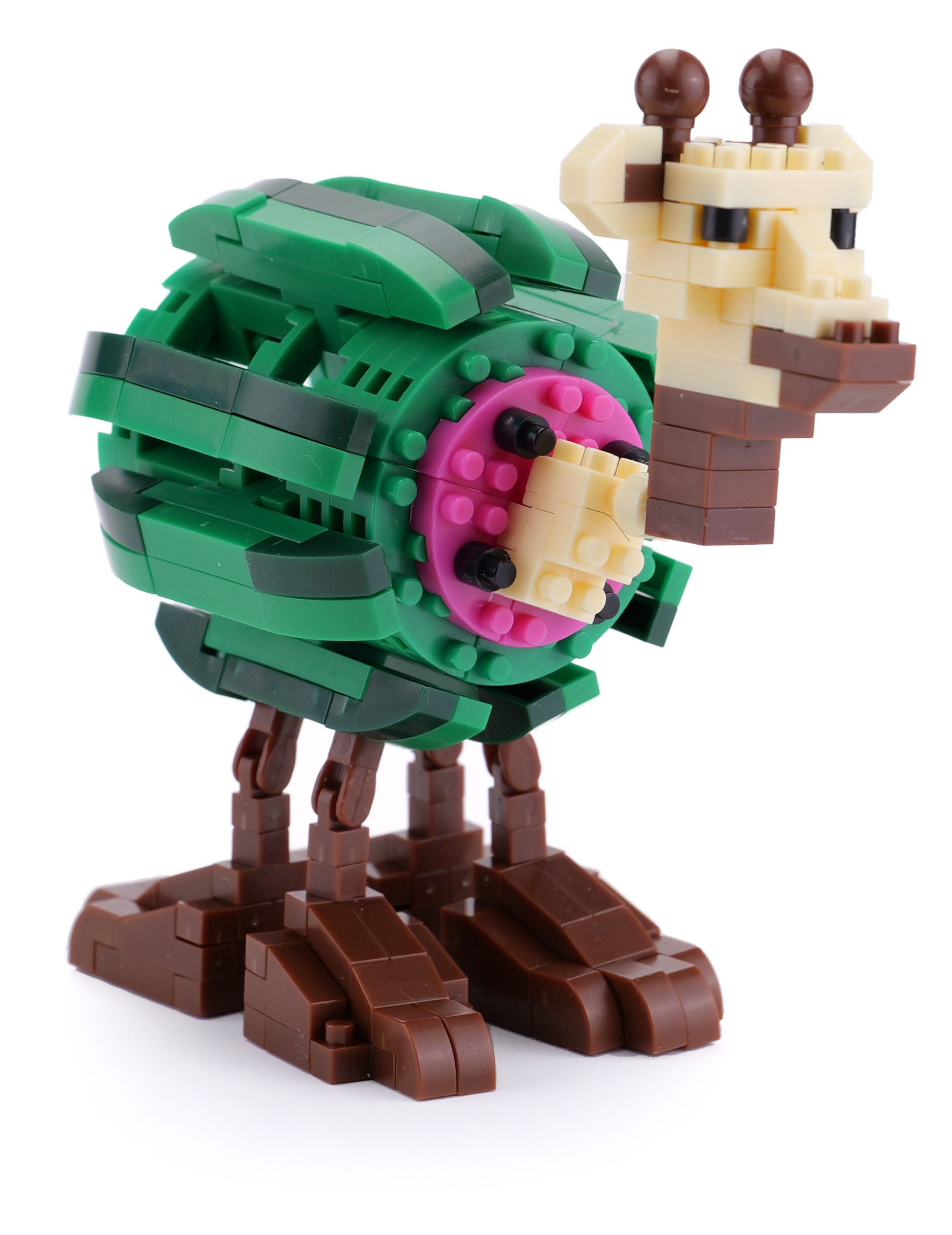 Конструктор Italian Brainrot Жирафе Челесте 196 дет. - фото 9