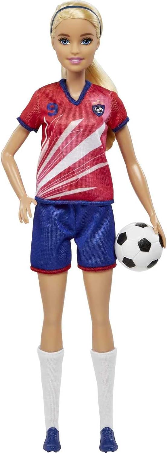Кукла модельная Barbie Футболистка HCN17 - фото 1
