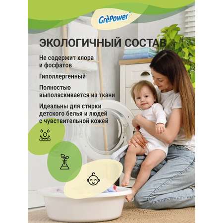 Гель для стирки GrePower Cвежесть океана