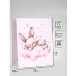 Пакет подарочный UPAK LAND Зайка S 12 × 15 × 55 см