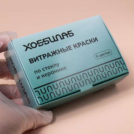 Краски акриловые ХОББИЛАБ 6 цв.