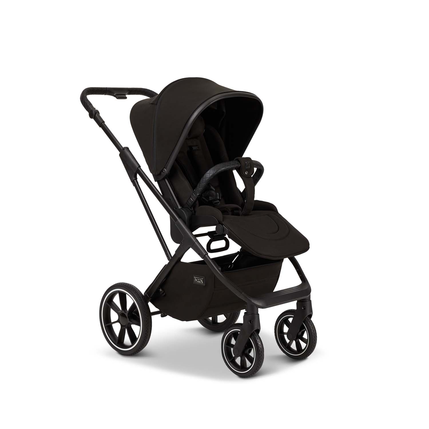 Коляска 2в1 Moon Piu Black - фото 11