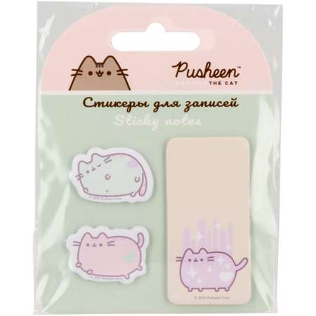 Набор стикеров для записей Pusheen 3шт по 20л PUIS-UA1-SN-H3