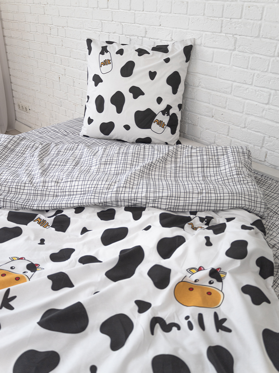 Комплект постельного белья BRAVO kids dreams Молоко простыня на резинке полутораспальный 3 предм. - фото 9