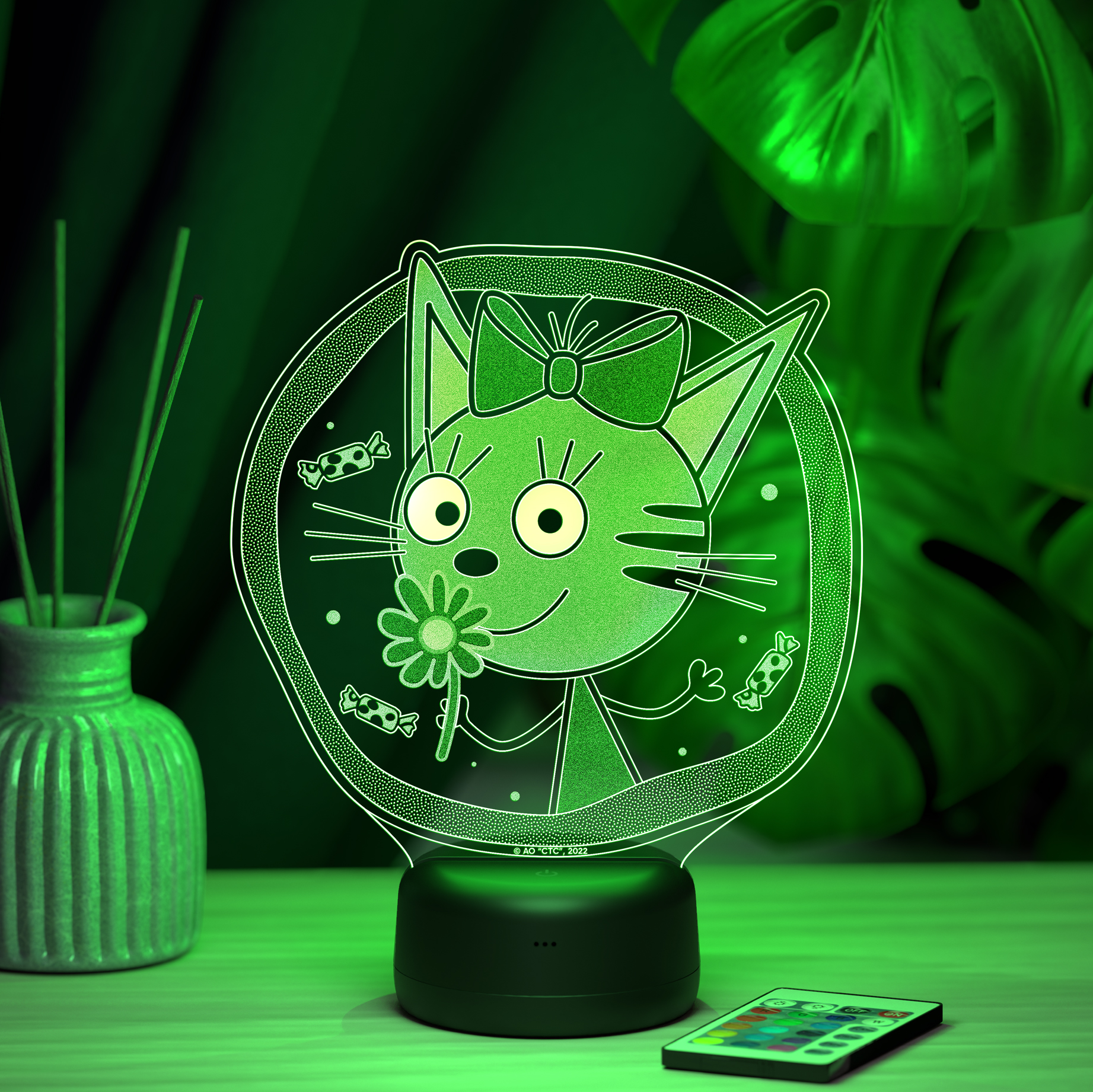 Ночник Три кота Карамелька - фото 12