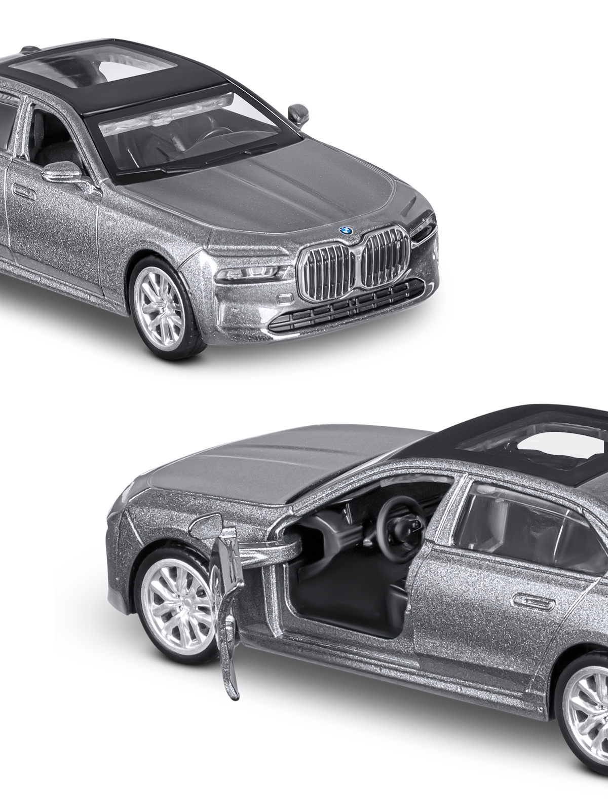 Автомобиль АВТОпанорама BMW I7 1:47 JB1251731 - фото 17