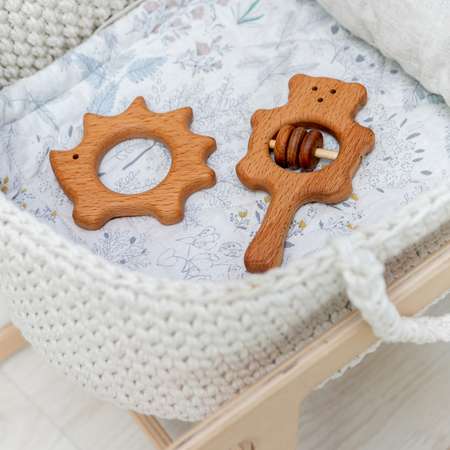 Игрушка Mag Wood погремушка Мамино счастье