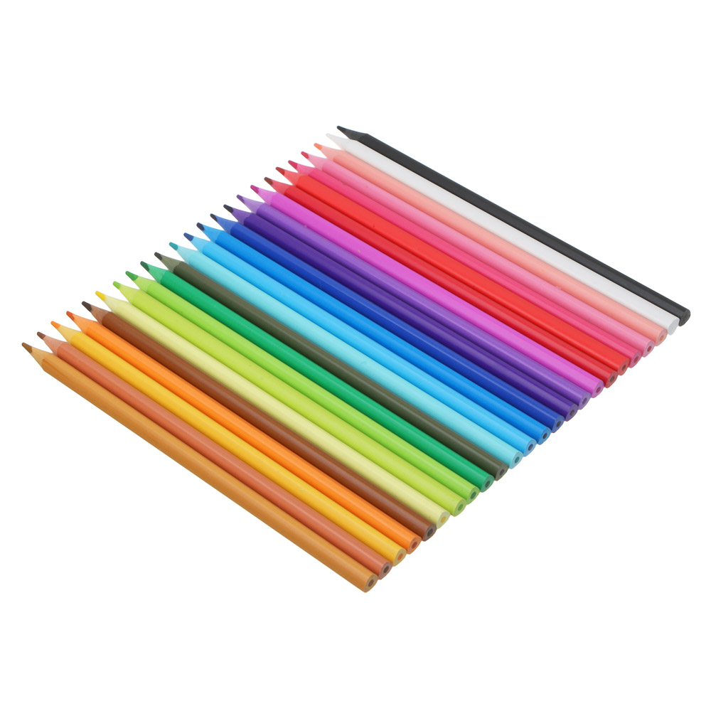 Карандаши цветные Леди Баг и Супер Кот 24 шт. - фото 2