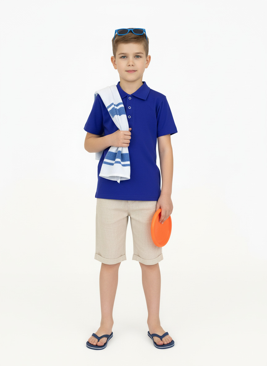 Поло Утенок 659 василек - фото 16