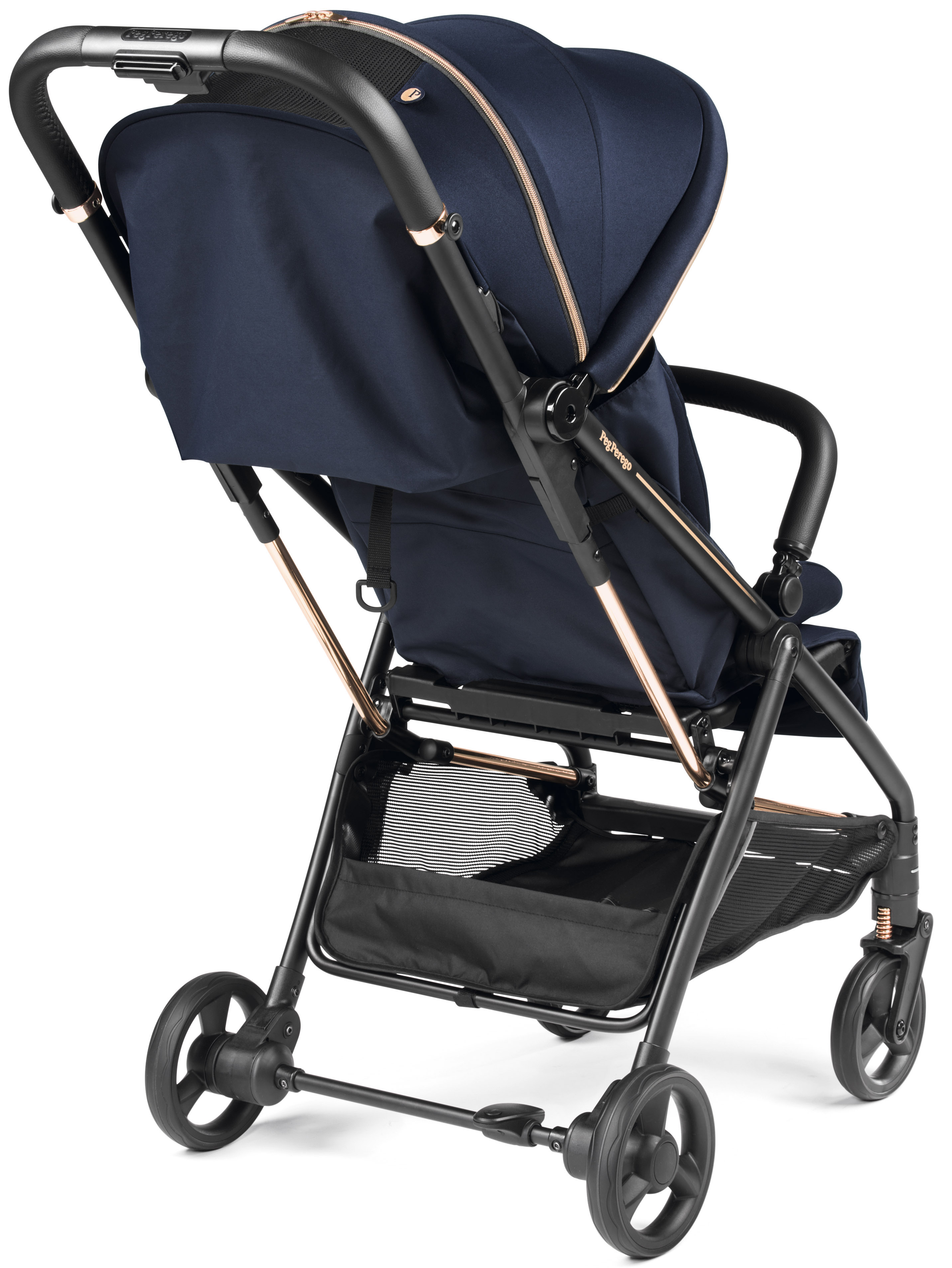 Коляска прогулочная Peg-Perego Selfie Plus синий - фото 2