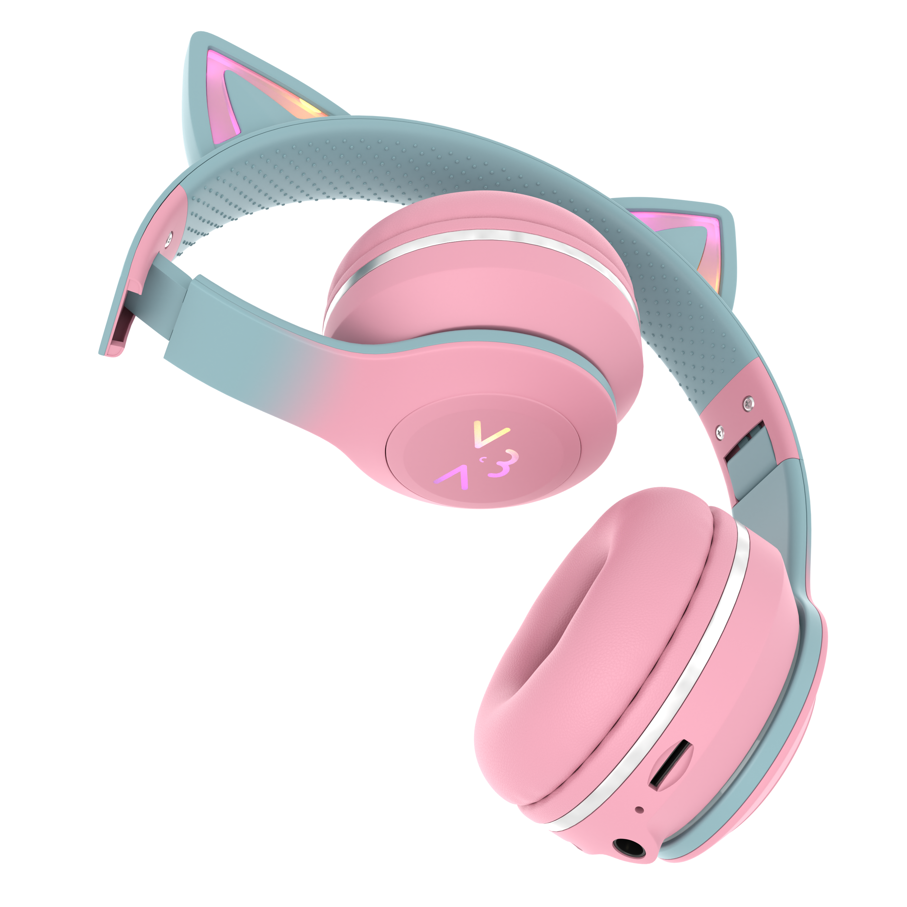 Детские наушники More Choice HW25kids Pink - фото 10