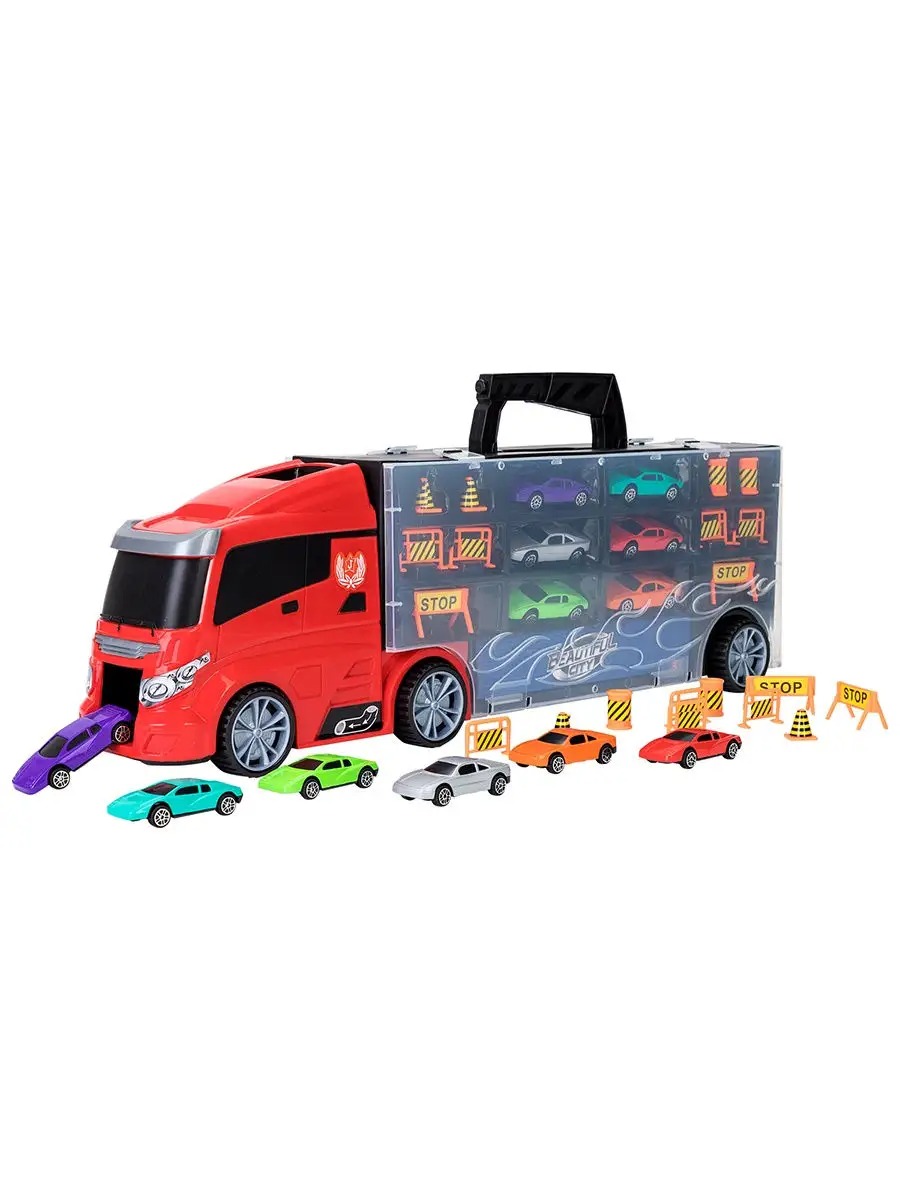 Автовоз Givito Мой город с тоннелем G205-012 - фото 7