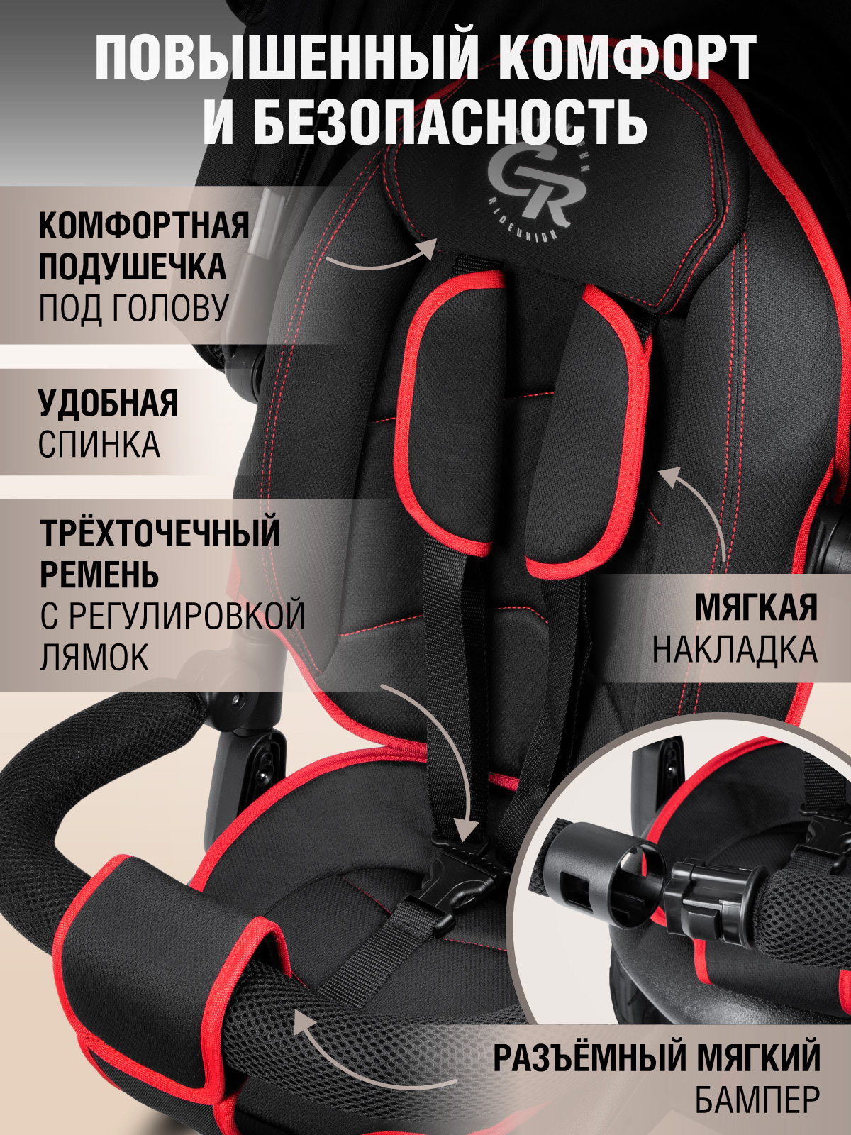 Трехколесный велосипед CITYRIDE - фото 5