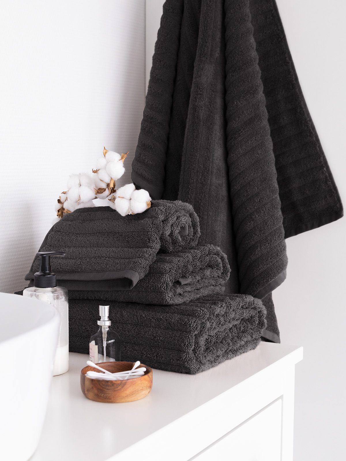 Полотенце DeNASTIA Волна 100 x 150 см - фото 6