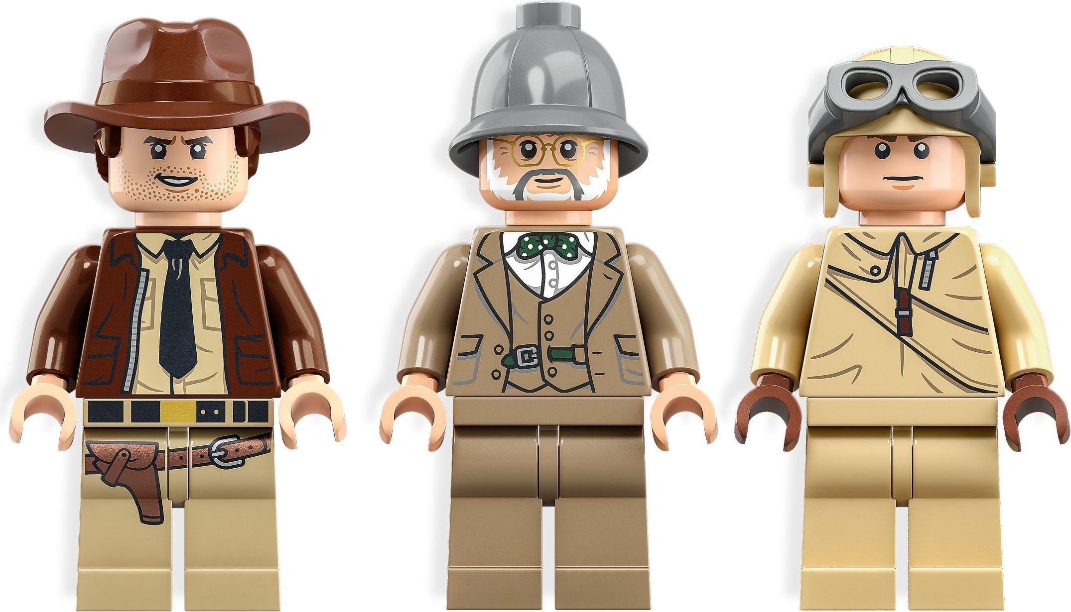 Конструктор LEGO Indiana Jones погоня за истребителем 387 дет. - фото 6