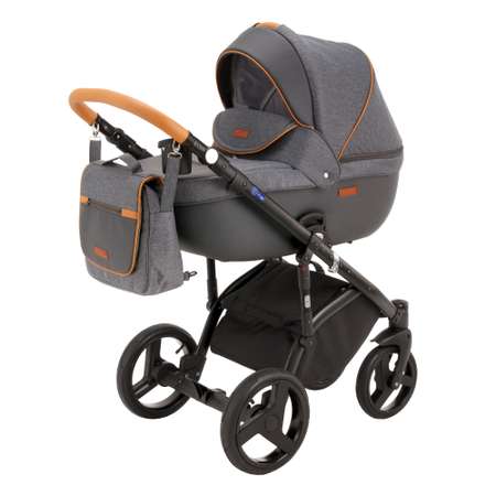 Коляска 2в1 BeBe-mobile серый