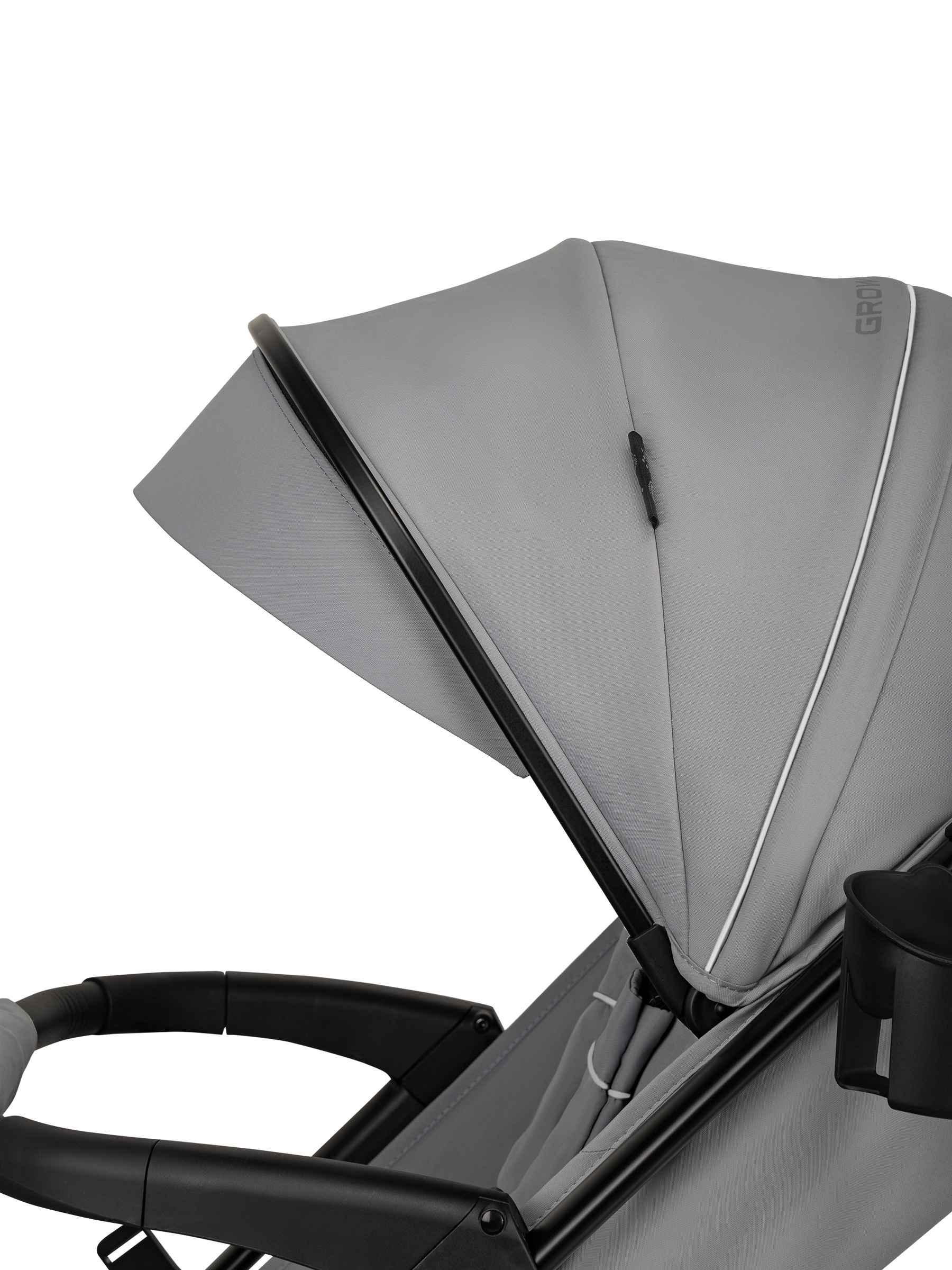 Коляска прогулочная JOVOLA SELENA Air 2025 с сумкой серый - фото 26